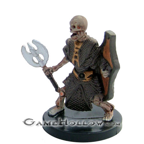 D&D Miniatures Curse of Undeath 10 Warrior Skeleton