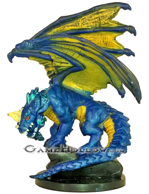D&D Miniatures Deathknell 38 Large Blue Dragon