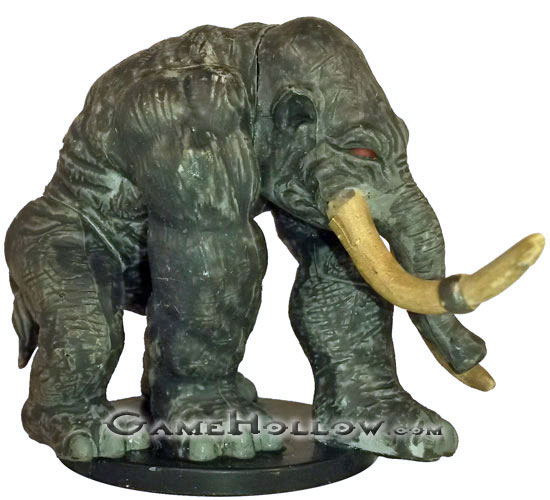 D&D Miniatures Deathknell 44 Thaskor (Dire Elephant)