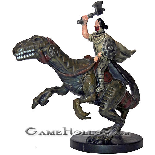 D&D Miniatures War of the Dragon Queen 11 Clawfoot Rider (Mounted Halfling)