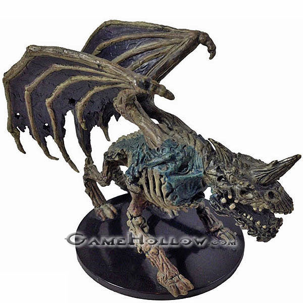 D&D Miniatures War of the Dragon Queen 31 Dracolich EPIC HUGE Skeletal