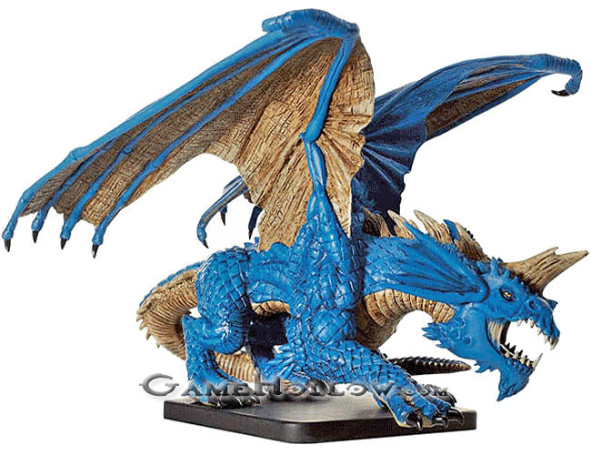 D&D Miniatures Colossal/Gargantuan Gargantuan Blue Dragon EPIC
