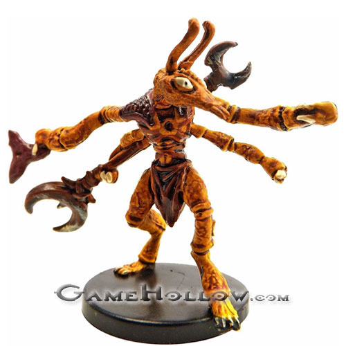 D&D Miniatures Lords of Madness 50 Thri-Kreen Mantis Warrior