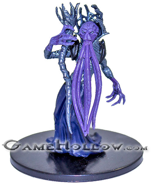 D&D Miniatures Monster Menagerie III 37a Ulitharid (Illithid Sorcerer Staff)