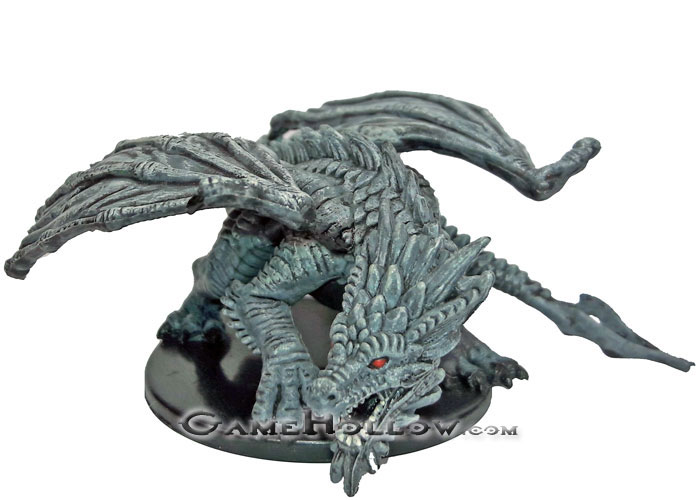 D&D Miniatures Savage Encounters 01 Adult Gray Dragon