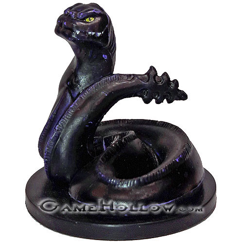 D&D Miniatures Underdark 33 Dark Naga (Serpent)