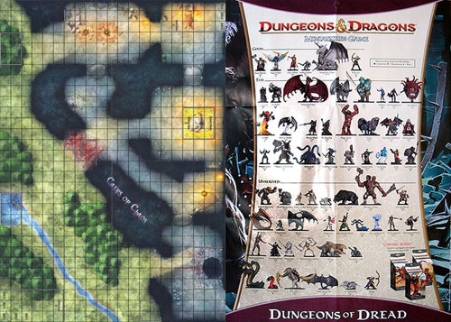 Map - Caves of Chaos / Dungeons of Dread Set