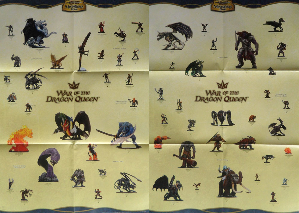 D&D Miniatures Maps, Tiles, Overlays, Campaigns Poster War of the Dragon Queen Set