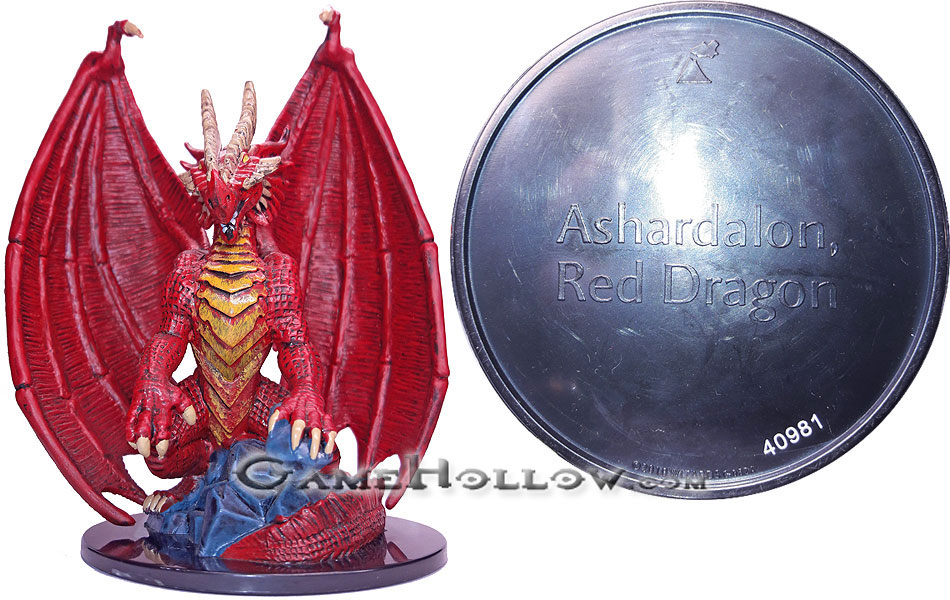 D&D Miniatures Giants of Legend  Ashardalon Red Dragon, HUGE Promo (Giants of Legend 70)