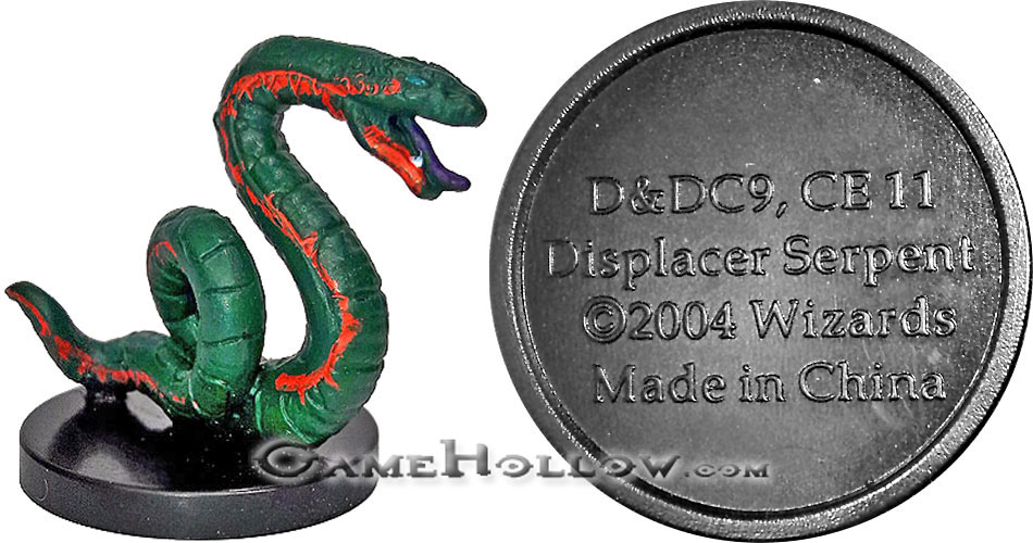 D&D Miniatures Giants of Legend  Displacer Serpent Promo, D&DC 9 (Giants of Legend 43)