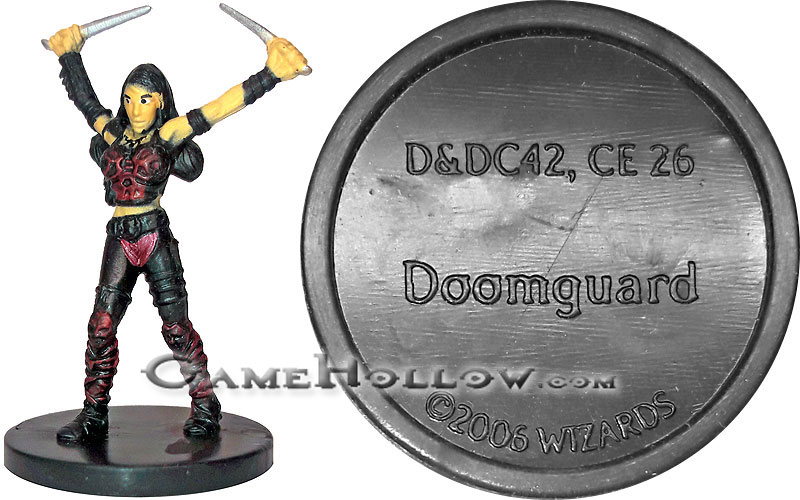 D&D Miniatures Promo Figures, EPIC Cards  Doomguard Promo, D&DC42 (Blood War 47)