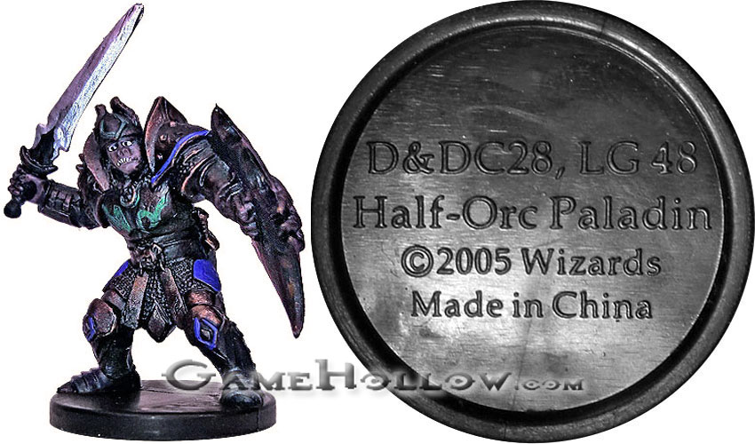 Half-Orc Paladin Promo, D&DC28 (Underdark #06)