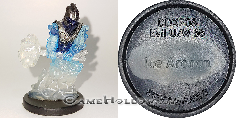 D&D Miniatures Promo Figures, EPIC Cards  Ice Archon Promo, DDXP08 (Dungeons of Dread 29) very rare