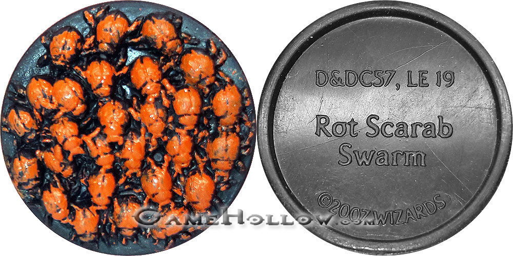 D&D Miniatures Desert of Desolation  Rot Scarab Swarm Promo, D&DC57 (Desert of Desolation 32)