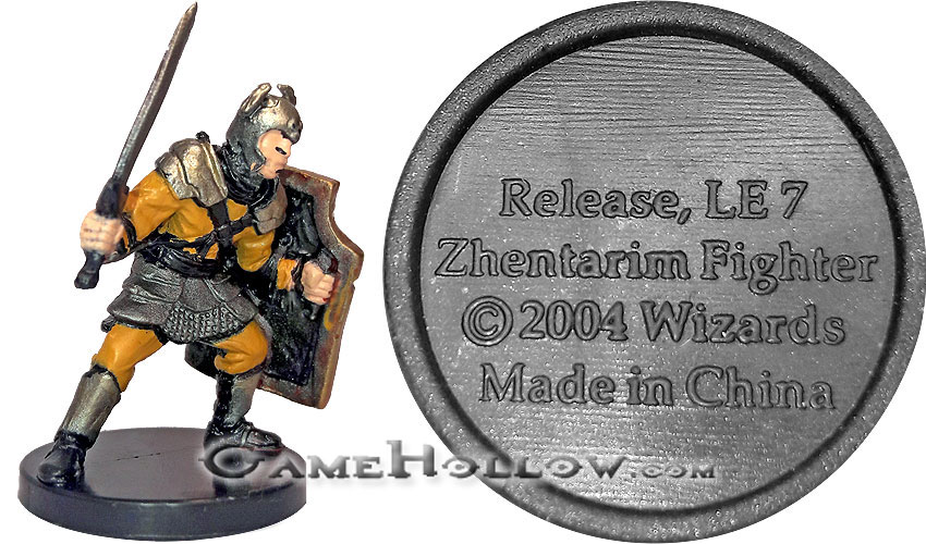 D&D Miniatures Promo Figures, EPIC Cards  Zhentarim Fighter Promo, Release (Archfiends 40)