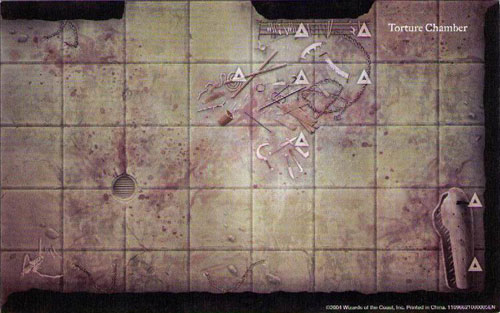 D&D Miniatures Maps, Tiles, Overlays, Campaigns Tile Torture Chamber (Aberrations Starter)