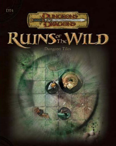 D&D Miniatures Maps, Tiles, Overlays, Campaigns Tiles Dungeon DT4 Ruins of Wild