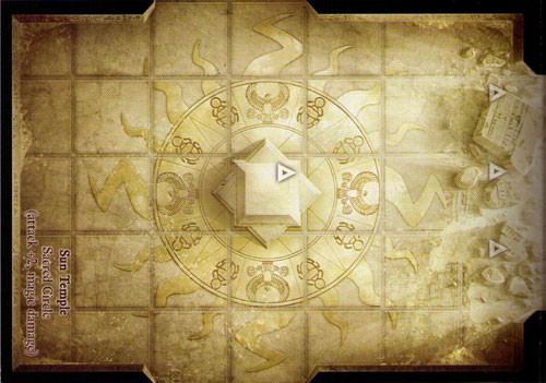 D&D Miniatures Maps, Tiles, Overlays, Campaigns Tile Sun Temple (Promo)
