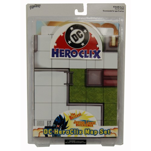 Heroclix Maps, Tokens, Objects, Online Codes Map Set DC