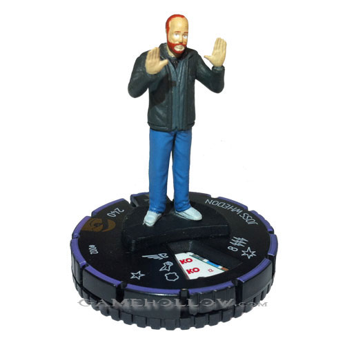 Heroclix Convention Exclusive Promos  A Fan's Hope Joss Whedon SR Chase, 002