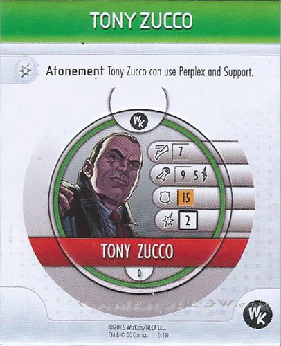 Heroclix Convention Exclusive Promos  Token Bystander Tony Stucco SR Chase,