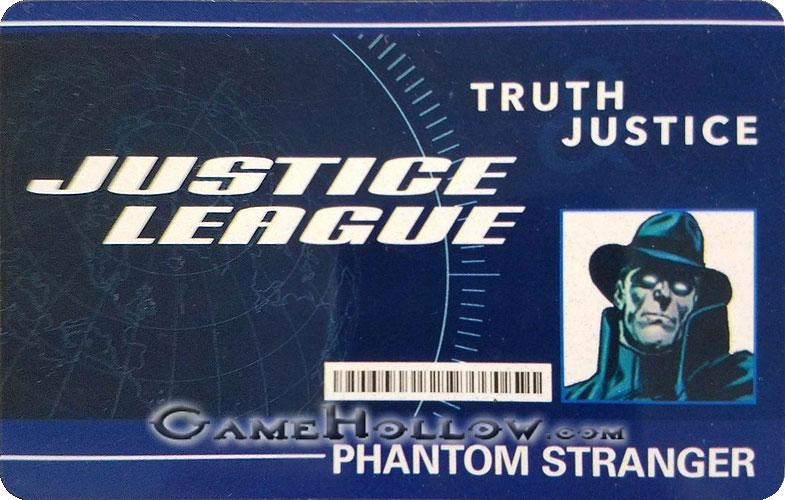 Heroclix Convention Exclusive Promos  ID Card Phantom Stranger SR Chase, DCID-001