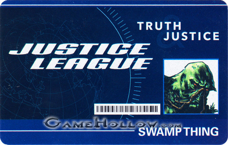 ID Card Swamp Thing SR Chase, #DCID-006