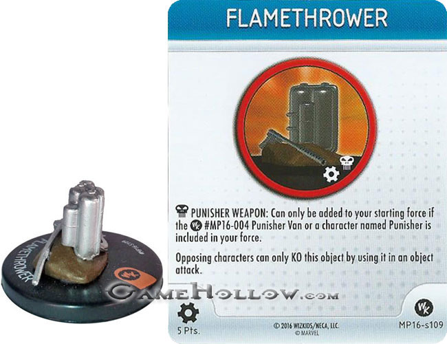 Punisher weapon Flamethrower SR Chase, #MP16-S109