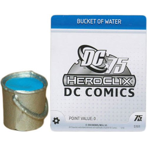 Heroclix DC DC 75th Anniversary S101 Bucket of Water 3D Object LE OP Kit