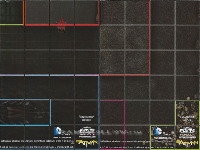 Map - Batcave / Lazarus Pit (Batman) The