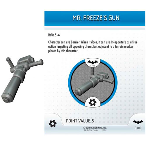 #S100 - Mr Freeze\'s Gun 3D Object LE OP Kit