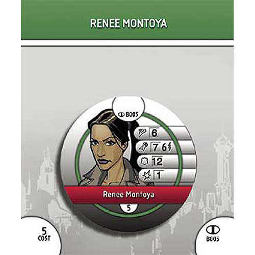 Heroclix DC Icons B005 Renee Montoya