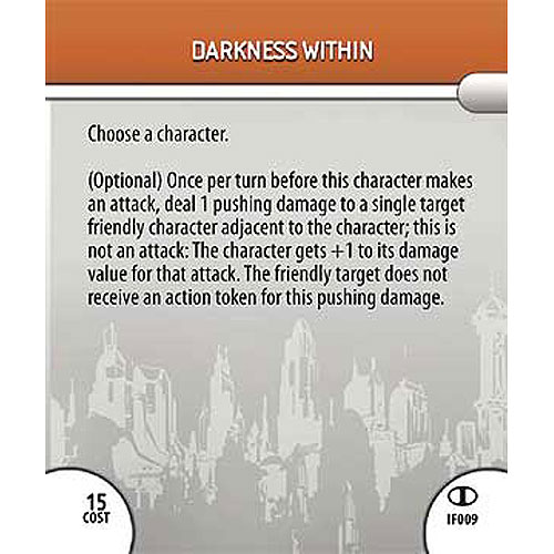 Heroclix DC Icons IF009 Darkness Within