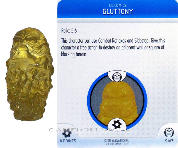 #S107 - Gluttony 3D Object LE 7 Deadly Sins