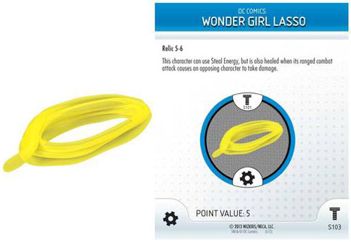 Heroclix DC Teen Titans S103 Wonder Girl Lasso 3D Object LE OP Kit