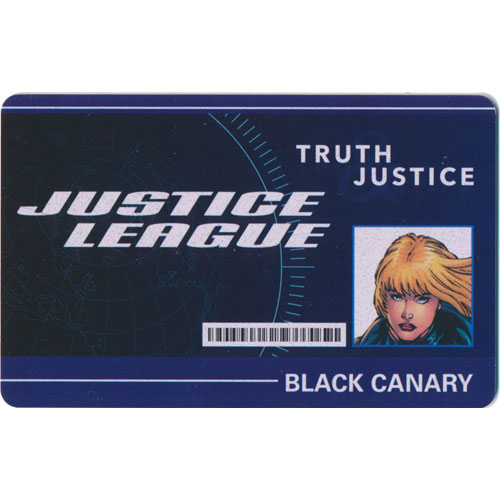 #WFID-007 - ID Card Black Canary