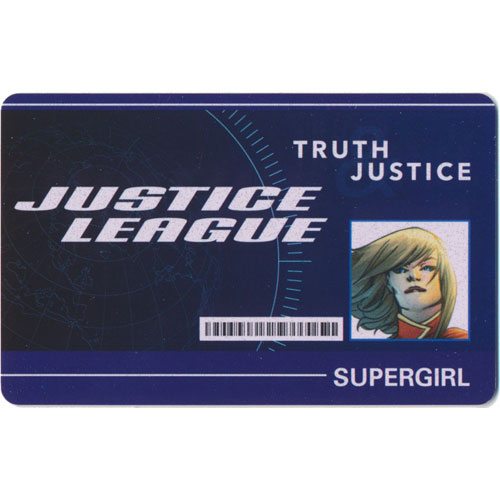 Heroclix DC Worlds Finest WFID-012 ID Card Supergirl