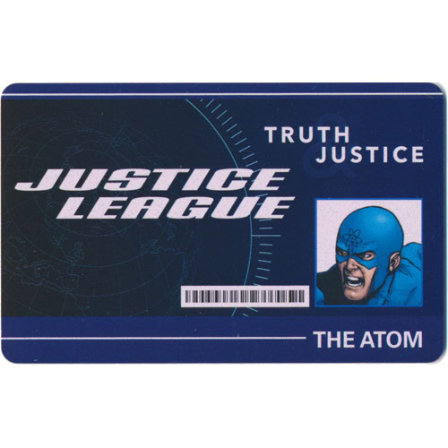 Heroclix DC Worlds Finest WFID-013 ID Card Atom