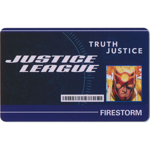 Heroclix DC Worlds Finest WFID-017 ID Card Firestorm