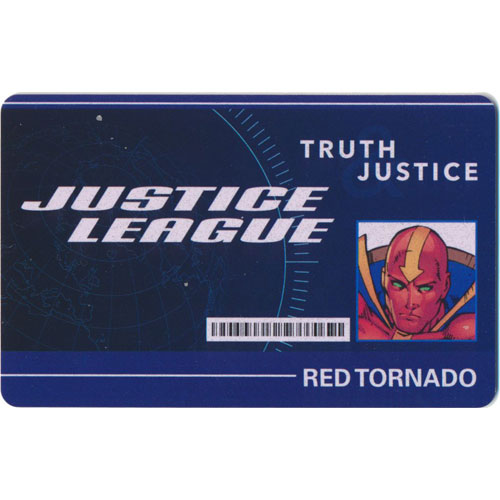 Heroclix DC Worlds Finest WFID-104 ID Card Red Tornado