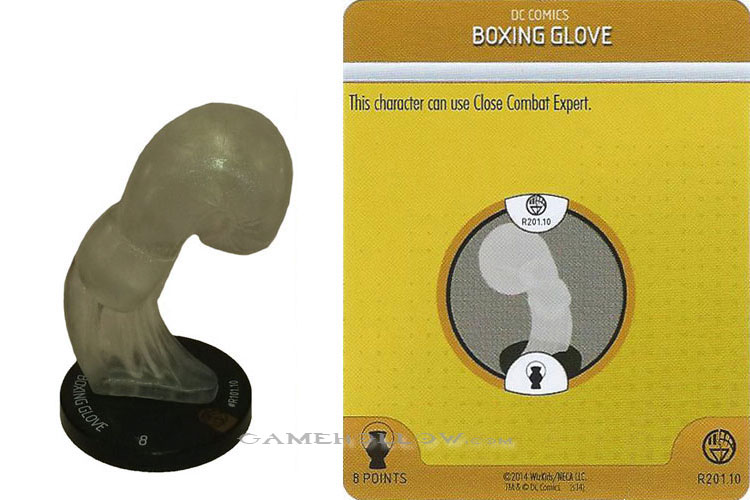 #R201.10 - Construct White Boxing Glove 3D Relic SR