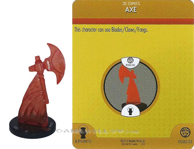 #R202.02 - Construct Red Axe 3D Relic SR