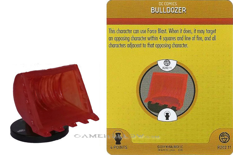 #R202.11 - Construct Red Bulldozer 3D Relic SR
