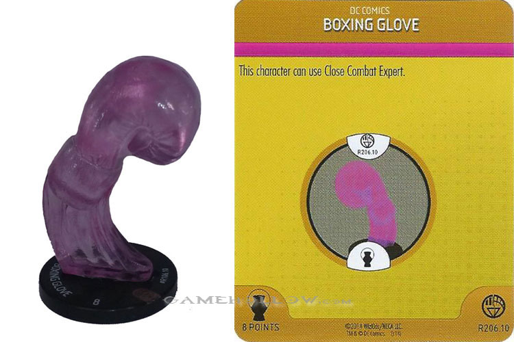 #R206.10 - Construct Violet Boxing Glove 3D Relic SR