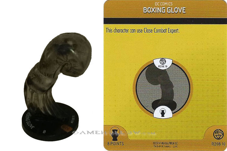 #R208.10 - Construct Black Boxing Glove 3D Relic SR