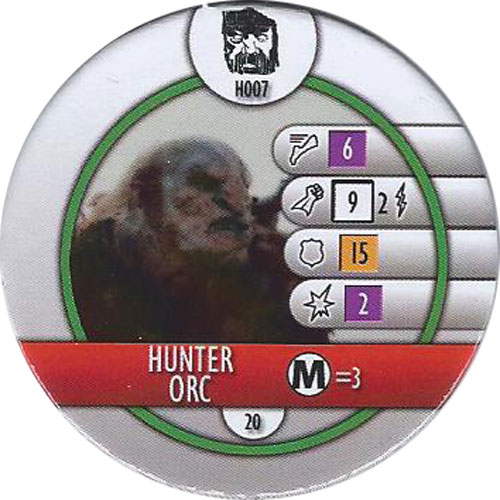 #H007 - Hunter Orc (horde token)