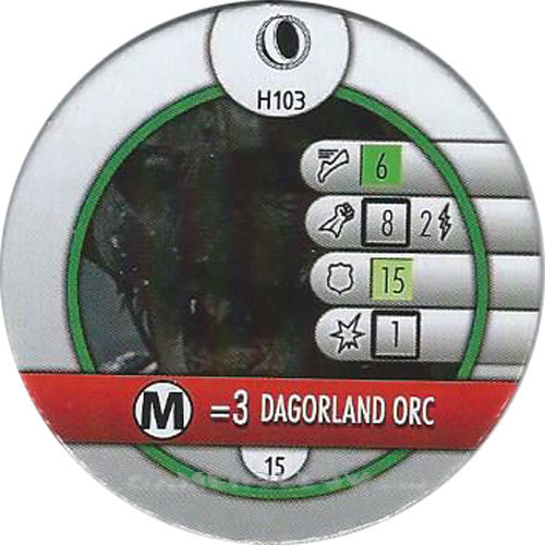 #H103 - Dagorland Orc LE (horde token)