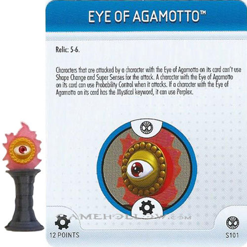 Heroclix Marvel Amazing Spider-Man S101 Mystical Eye of Agamotto 3D Object LE OP Kit