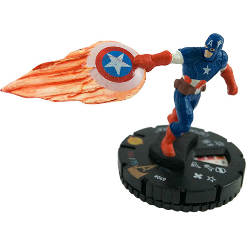 Heroclix Marvel Avengers Assemble 049 Captain America SR