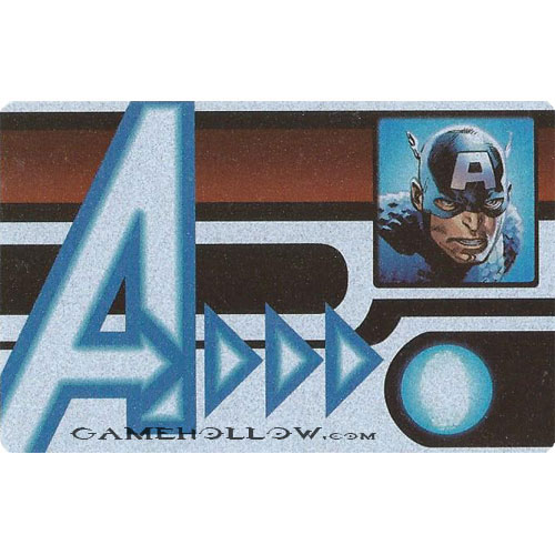 Heroclix Marvel Avengers Age of Ultron OP  AUID-103 ID Card Captain America OP Kit LE